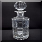 G30a. 2 Towle leaded crystal decanters. 10”h - $24 each 